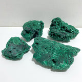 4 Pieces High Quality Raw Malachite Specimen -Wholesale Crystals