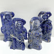 4 Pieces Large Sodalite Grim Reaper Sickle Carving - Wholesale Crystals