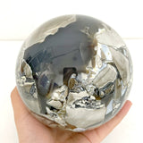 4 Pieces Large Volcano Agate Spheres Balls(UV - Reactive) - Wholesale Crystals