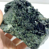 4 Pieces Raw Epidote Stone Specimen For Collection - Wholesale Crystals