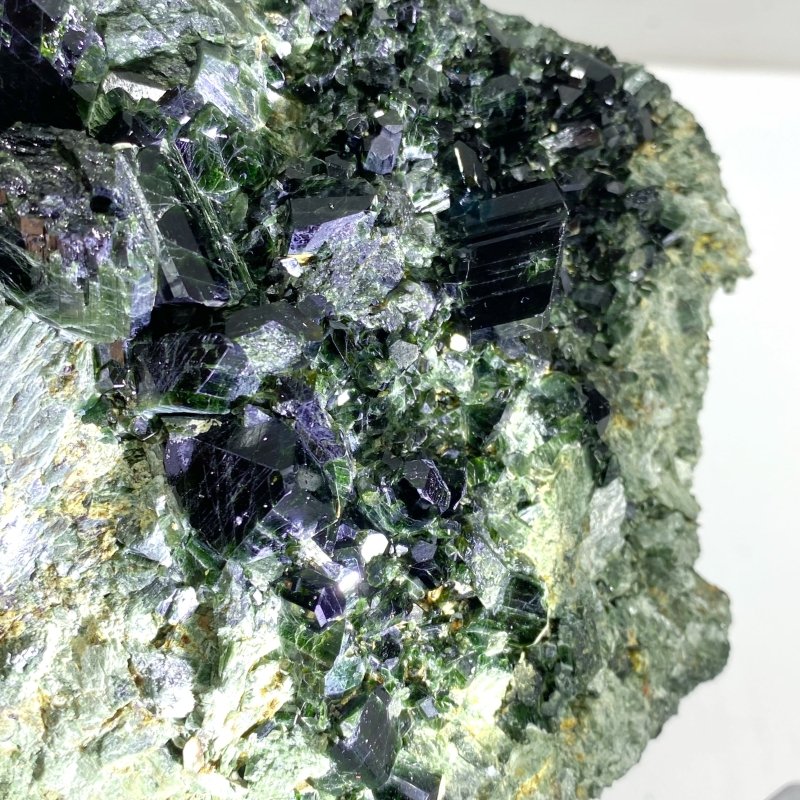 4 Pieces Raw Epidote Stone Specimen For Collection - Wholesale Crystals