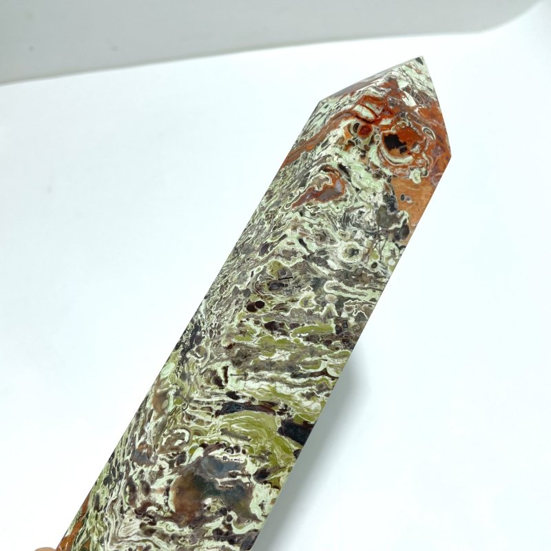 4 Pieces Tall China Agate Tower Point - Wholesale Crystals