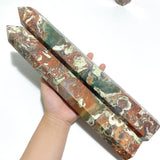 4 Pieces Tall China Agate Tower Point - Wholesale Crystals