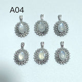 4 Styles Moonstone Pendant Wholesale - Wholesale Crystals