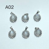 4 Styles Moonstone Pendant Wholesale - Wholesale Crystals