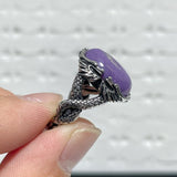 40 Pieces Charoite Different Styles Ring 6 - Wholesale Crystals