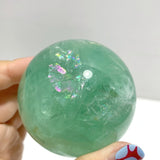 42 Pieces Beautiful Feather Fluorite Sphere Balls - Wholesale Crystals
