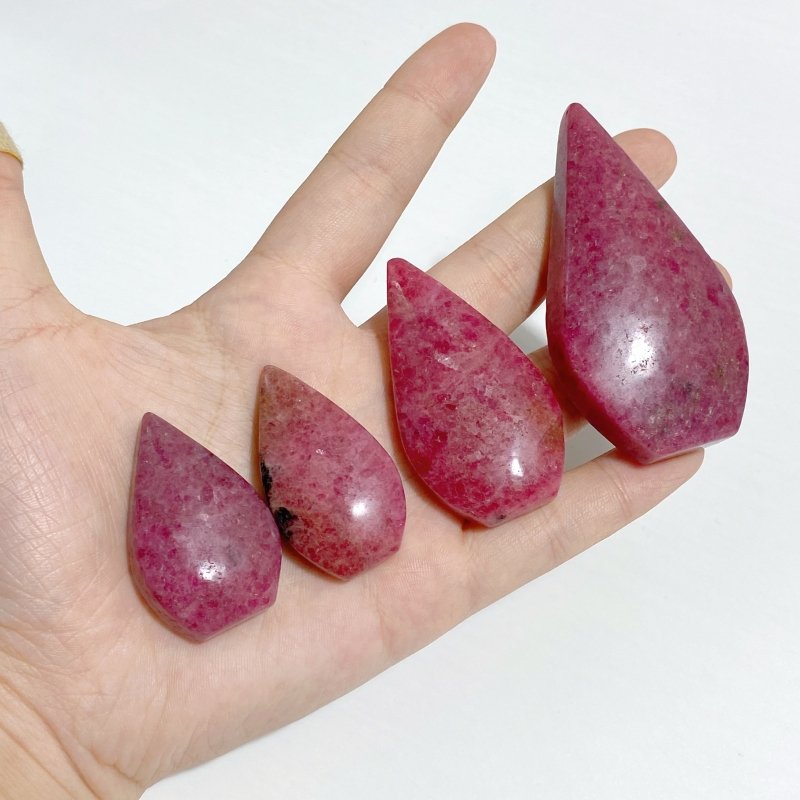 42 Pieces High Quality Rhodonite Arrow Head Shape -Wholesale Crystals