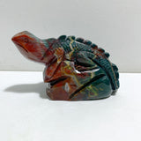 Large Ocean Jasper Lizard Carving #1