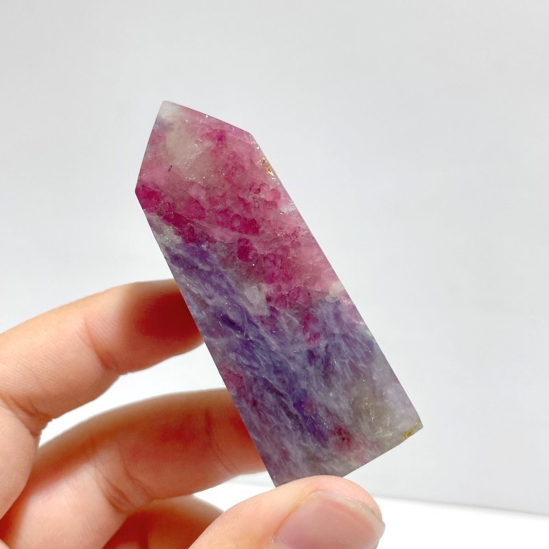 4.5 - 7.5CM Small Unicorn Stone Four - sided Tower Point Wholesale - Wholesale Crystals