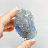 45 Pieces Blue Fluorite Mixed Calcite Raw Stone Specimen - Wholesale Crystals
