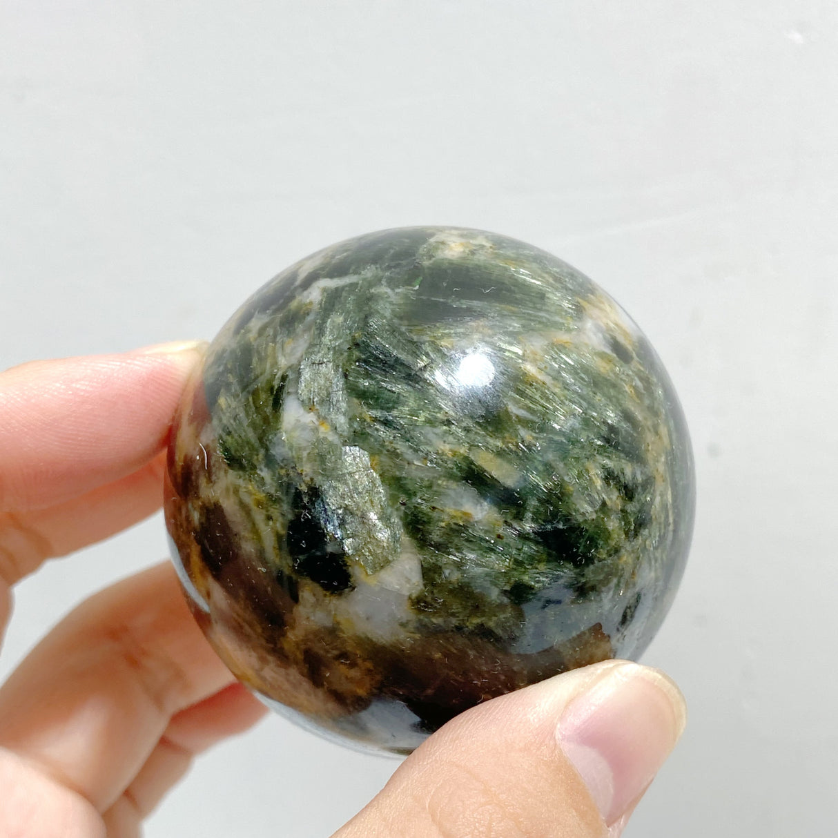 16 Pieces Seraphinite Spheres