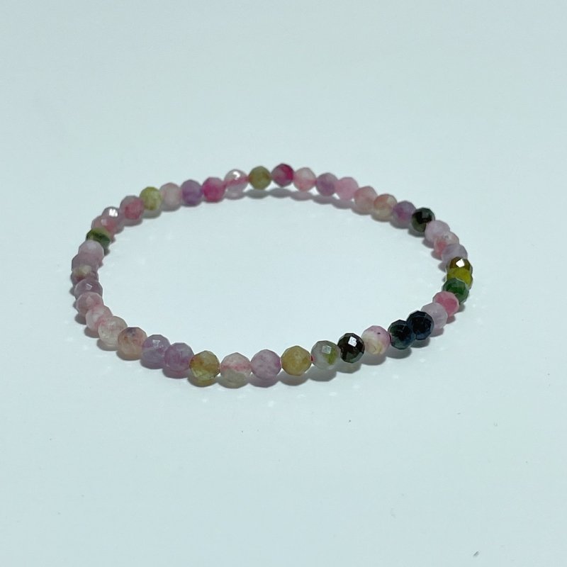 4mm Multi - faceted Unicorn Stone Bracelets Wholesale - Wholesale Crystals