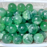 5 - 6.5CM Green Fluorite Sphere Wholesale - Wholesale Crystals