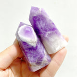 5 - 9CM Fat Chevron Amethyst Tower Wholesale - Wholesale Crystals