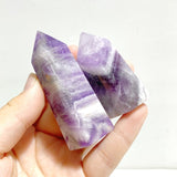 5 - 9CM Fat Chevron Amethyst Tower Wholesale - Wholesale Crystals