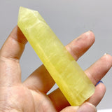 5 - 9CM Yellow Calcite Tower Point Wholesale - Wholesale Crystals