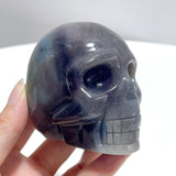5 Pieces Beautiful Trolleite Skull Carving - Wholesale Crystals