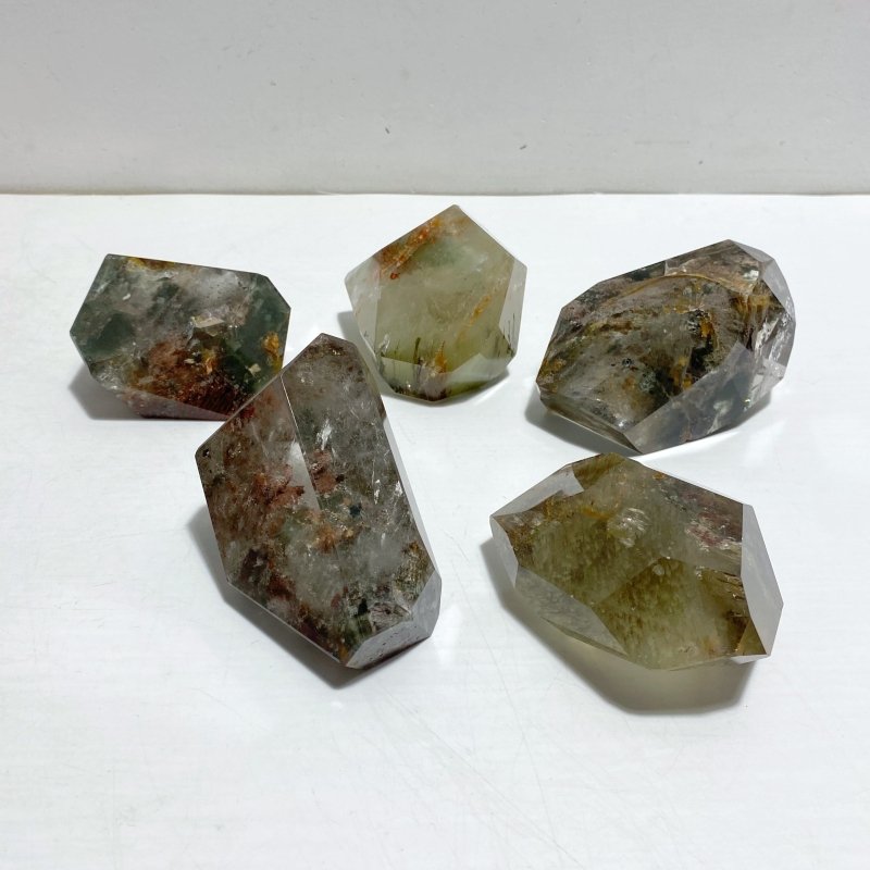 5 Pieces Garden Quartz Free Form - Wholesale Crystals