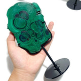 5 Pieces High Quality Malachite Specimen With Stand - Wholesale Crystals