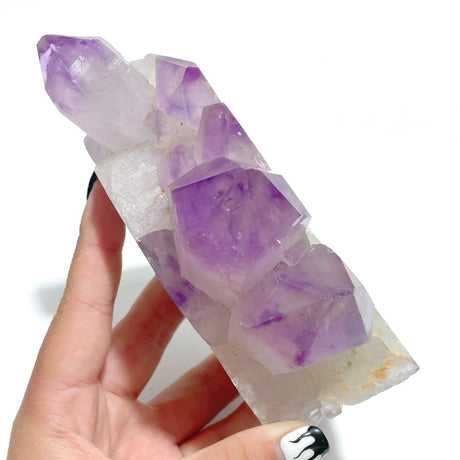 5 Pieces Large Amethyst Cluster Tower Point - Wholesale Crystals
