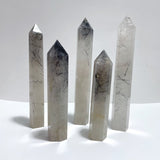 5 Pieces Large Black Tourmaline Crystal Tower - Wholesale Crystals