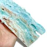 5 Pieces Large Blue Hemimorphite Four - Sided Tower Point Raw Side - Wholesale Crystals