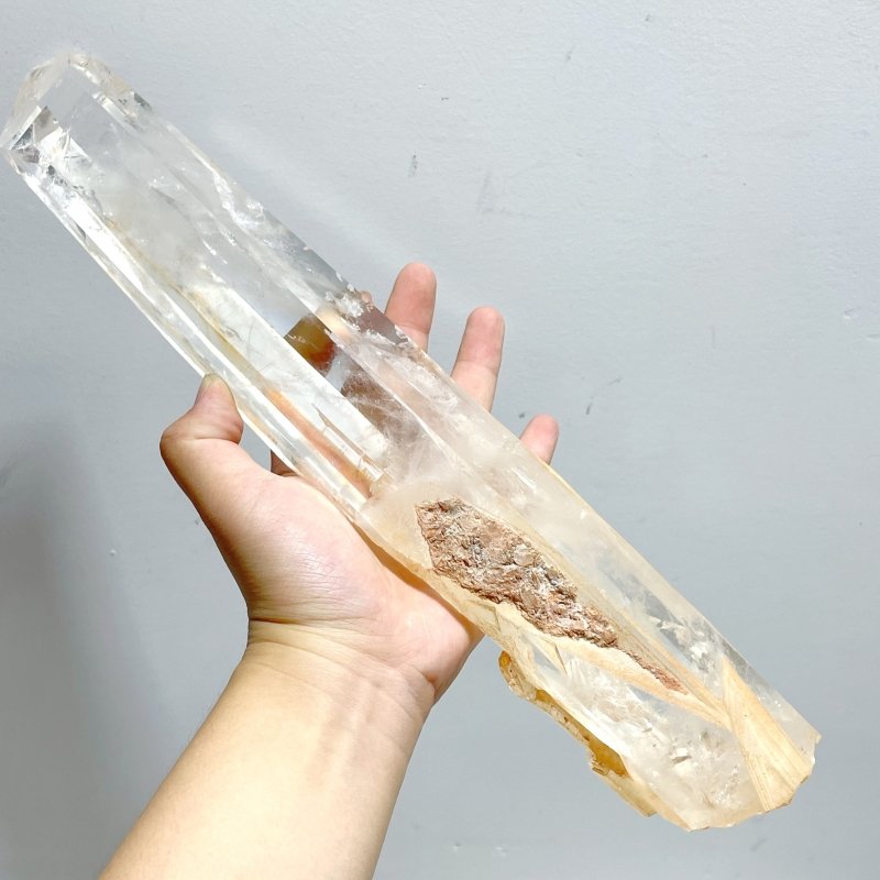 5 Pieces Large Clear Quartz Tower Point - Wholesale Crystals