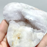 5 Pieces Large Geode Agate Heart - Wholesale Crystals