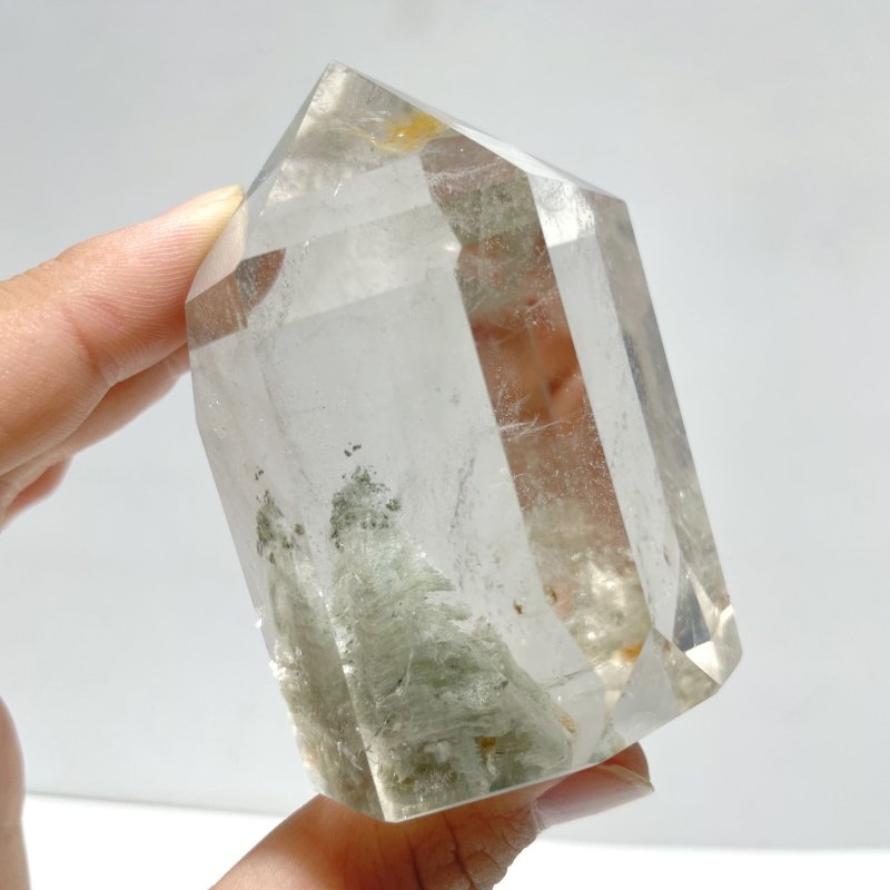 5 Pieces Polished Garden Quartz Free Form - Wholesale Crystals