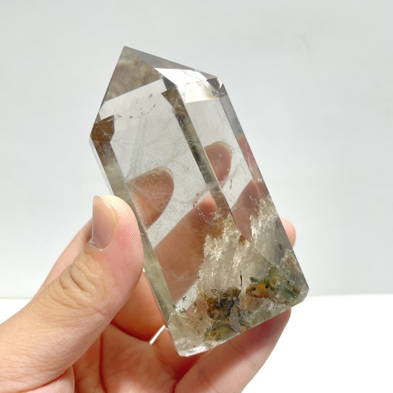 5 Pieces Polished Garden Quartz Free Form - Wholesale Crystals