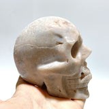 5 Pieces Sakura Agate Skull Carving Clearance - Wholesale Crystals