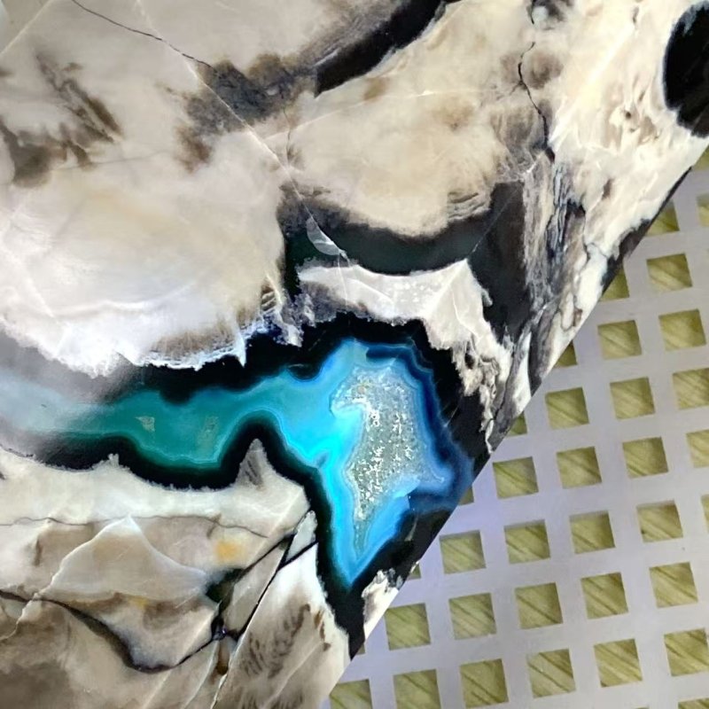 5 Pieces Volcanic Agate Large Tower (Sea Freight Only) -Wholesale Crystals