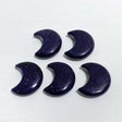 5 Types 3CM Moon Carving Wholesale Africa Blood Stone Blue Sandstone -Wholesale Crystals