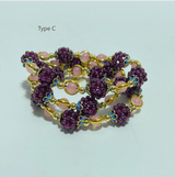 5 Types Garnet DIY Bracelets Wholesale - Wholesale Crystals