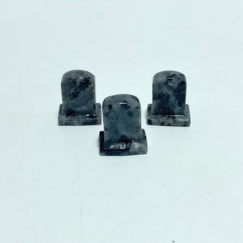 5 Types Tombstone Carving Wholesale Obsidian Blue Aventurine Yooperlite - Wholesale Crystals