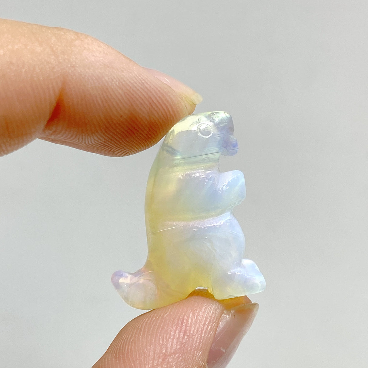 Mini Opalite Dinosaur Carving Wholesale