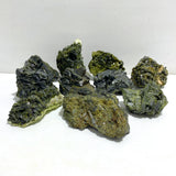 10 Pieces Raw Epidote Stone Specimen