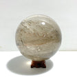 5.3Inch Large Clear Quartz With Big Rainbow Sphere - Wholesale Crystals