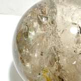 5.3Inch Large Clear Quartz With Big Rainbow Sphere - Wholesale Crystals