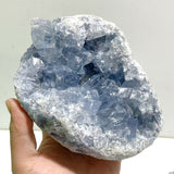 5 Pieces Large Blue Celestite Cluster Home Decor