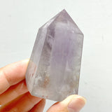 34 Pieces God's Fingerprint Light Purple Amethyst Tower
