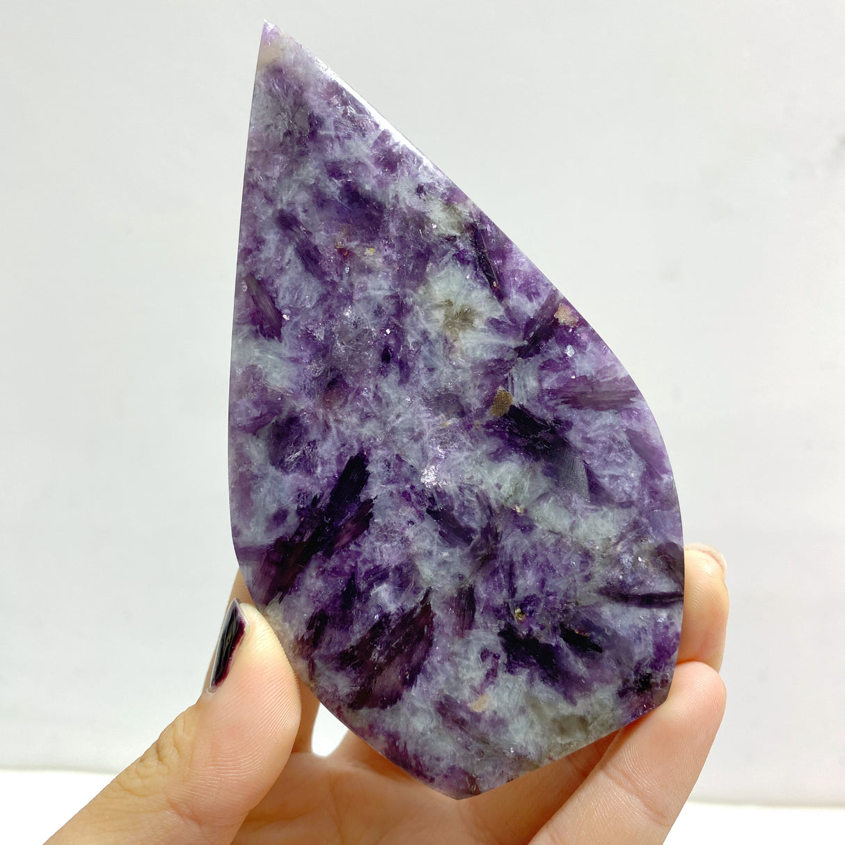 13 Pieces Spark Lepidolite Arrow Head Shape