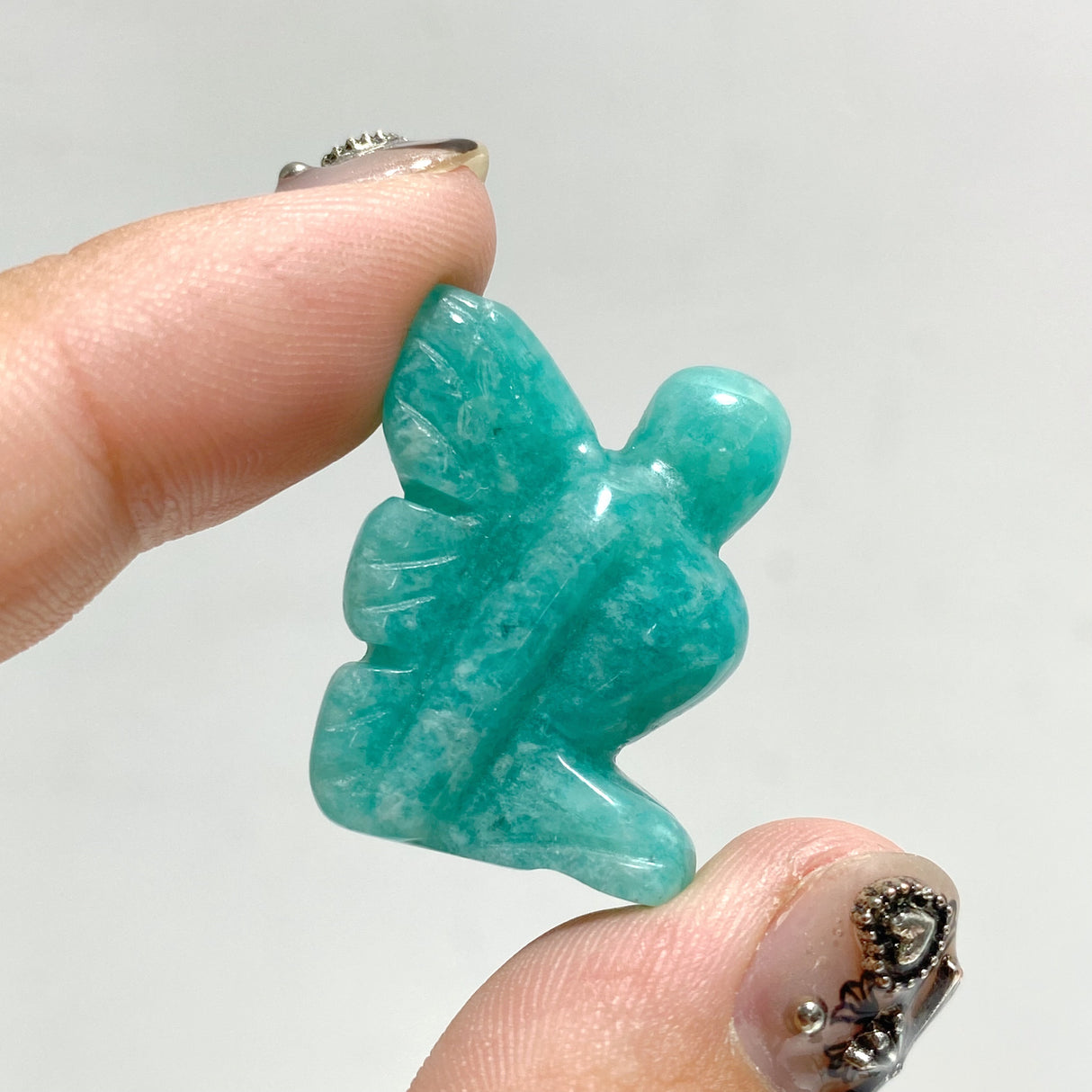 Amazonite Butterfly Fairy Carving Wholesale