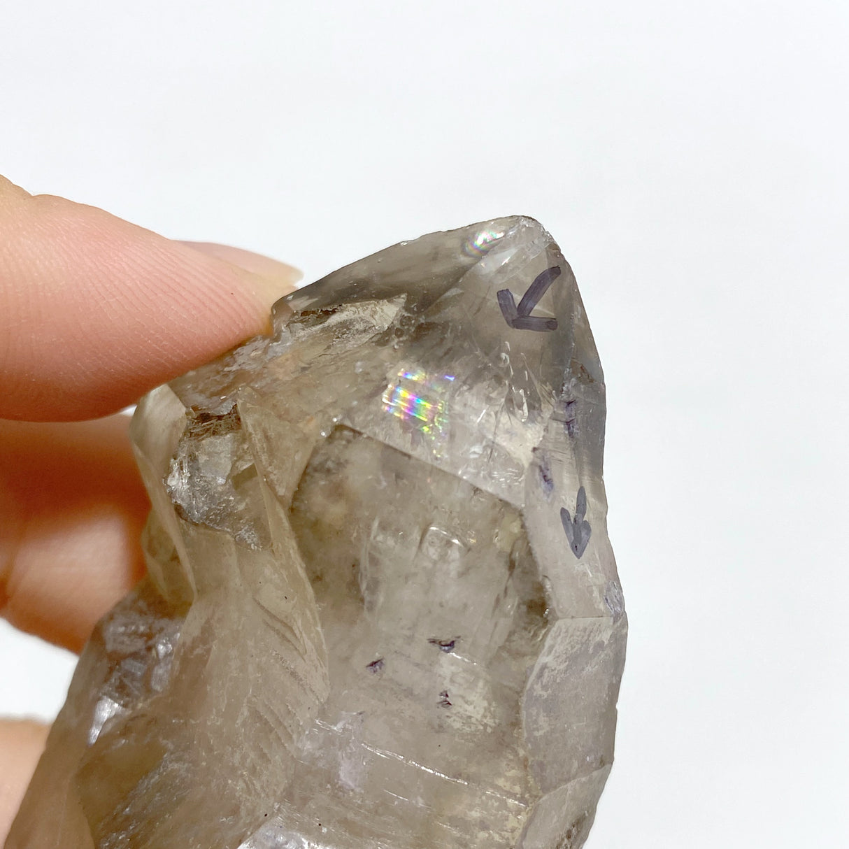 A53 Enhydro Quartz With Rainbow