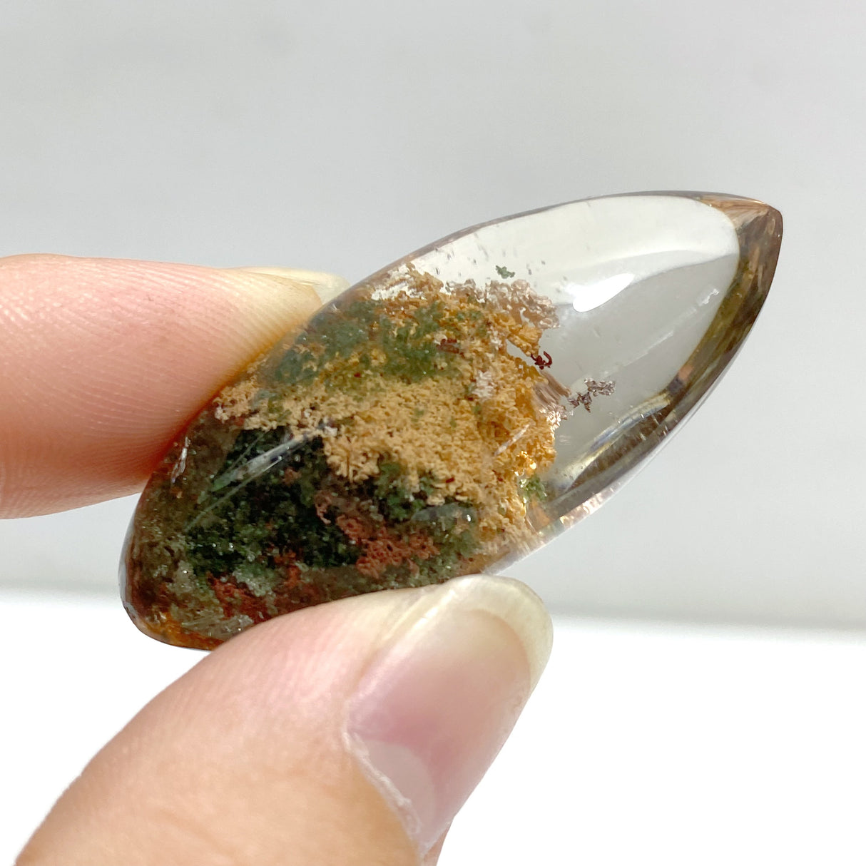 Beautiful Garden Quartz Waterdrop Shape For DIY Pendant