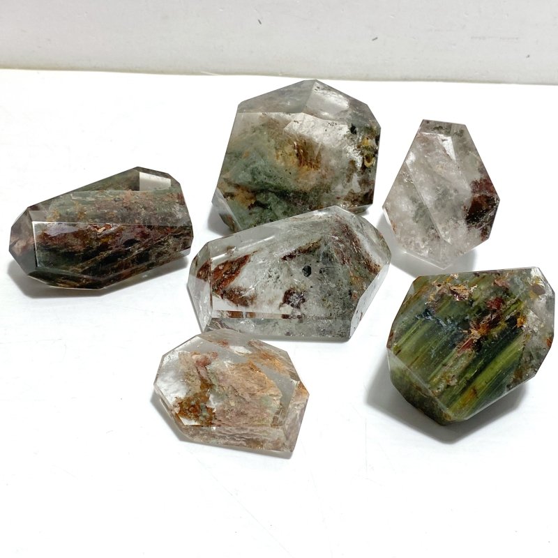 6 Pieces Garden Quartz Free Form 15 - Wholesale Crystals