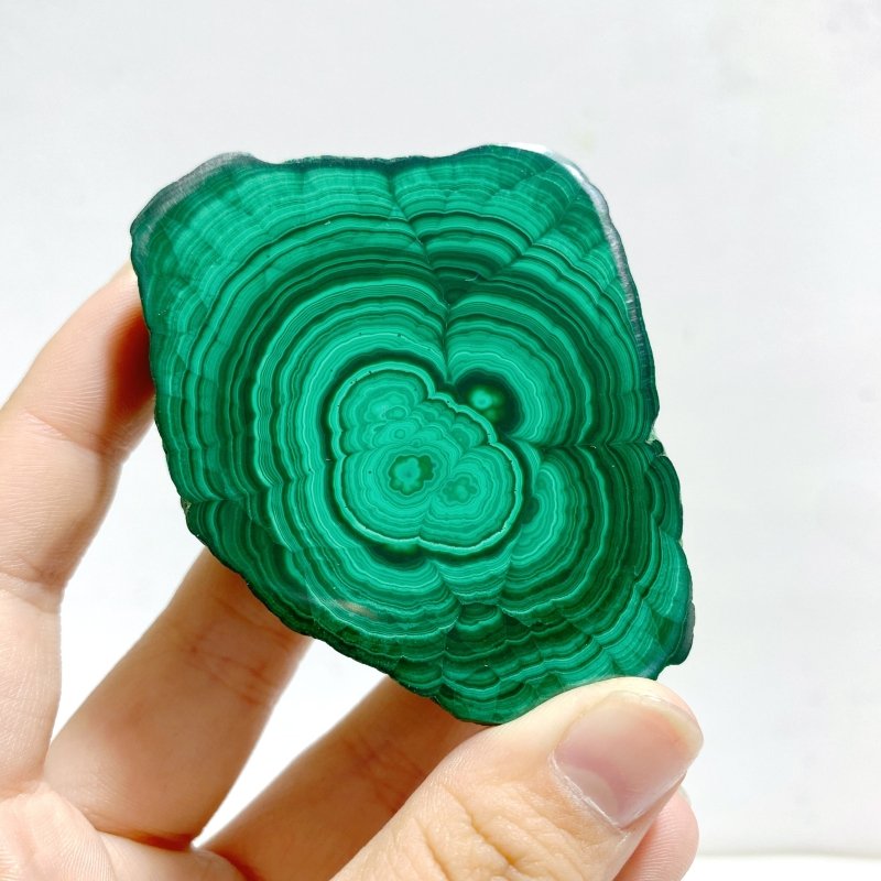 6 Pieces High Quality Malachite Slab - Wholesale Crystals