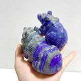 6 Pieces Lapis Lazuli Bears Carving - Wholesale Crystals