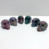 6 Pieces Ocean Jasper Skull Carving - Wholesale Crystals